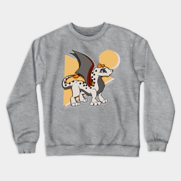 Kelvin the Dragon Crewneck Sweatshirt by RockyHay